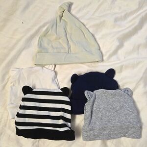 Newborn Baby Beanie (5 bundle)
